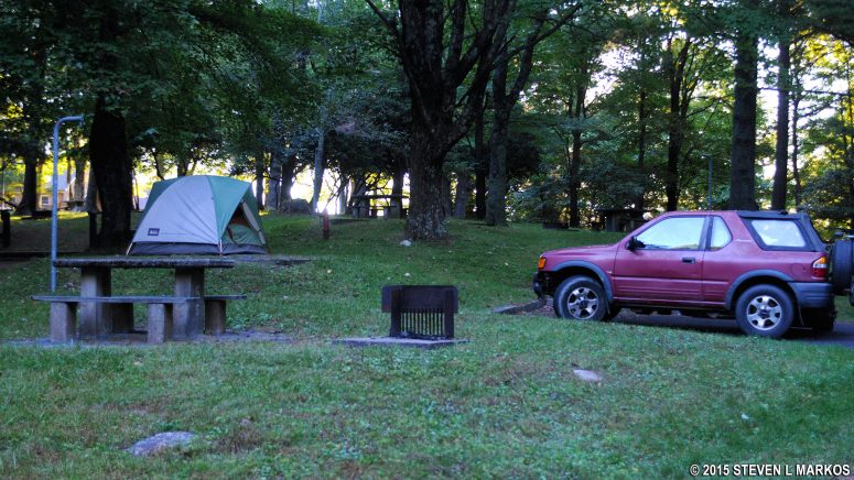 Doughton Park Campground on the Blue Ridge Parkway