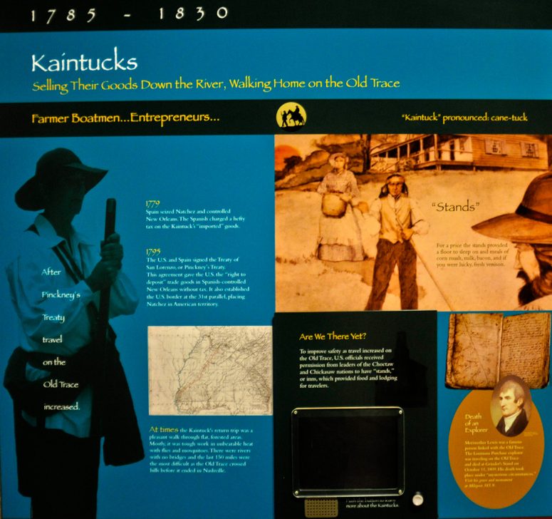 Kaintuck information panel with embedded video player