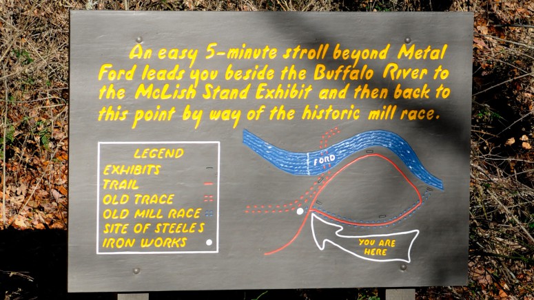 Map of Metal Ford area