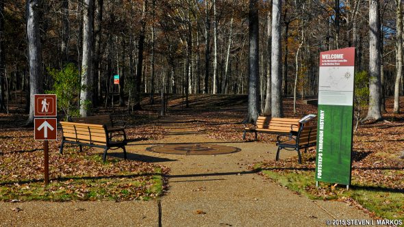 Start of the Footsteps Through History Trail