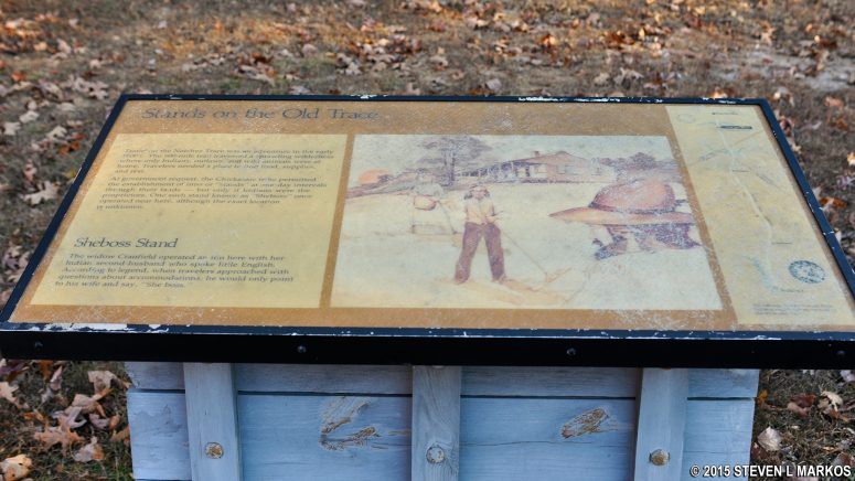 Natchez Trace Parkway | SHEBOSS STAND (MP 400.2)
