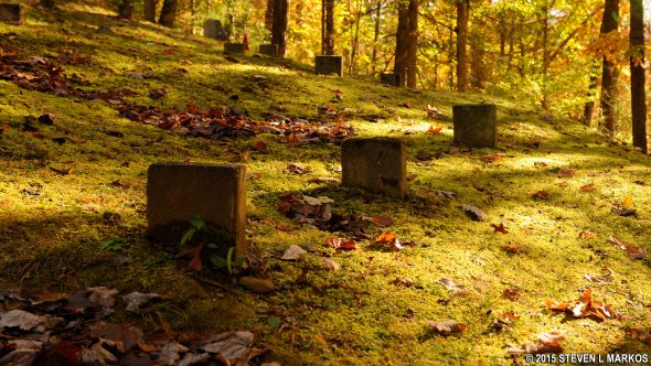Palmer Chapel Cemetery in the Cataloochee region of Great Smoky Mountains National Park