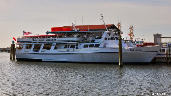 Ship Island Ferry in Gulfport, Mississippi