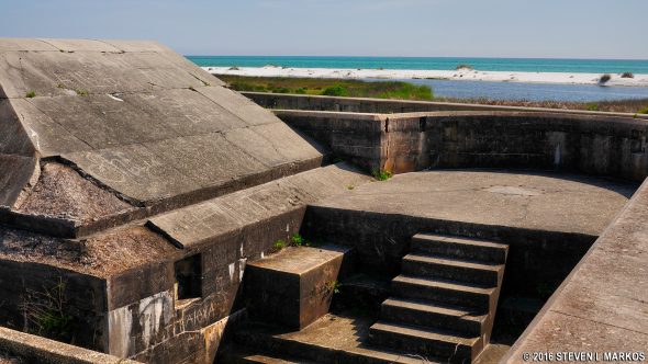 Battery Payne at Fort Pickens, Gulf Islands National Seashore