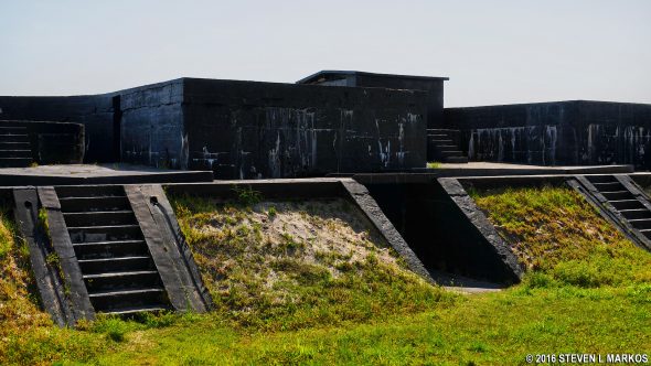 Battery Van Swearingen at Gulf Islands National Seashore