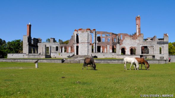 Dungeness Mansion Ruins at Cumberland Island National Seashore