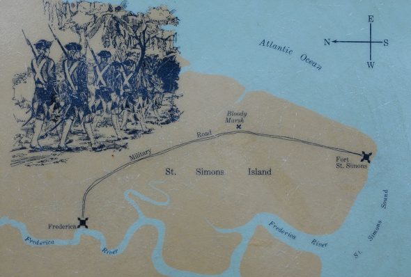 St. Simons Island, 1742