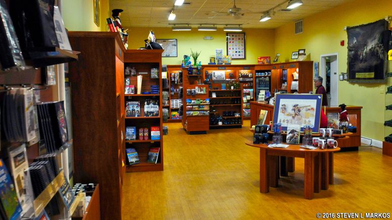 Yorktown Battlefield book and souvenir store