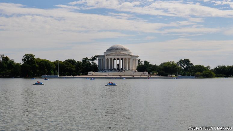 Paddle boats on the Tidal Basin 