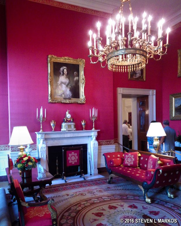Red Room on the State Floor of the White House