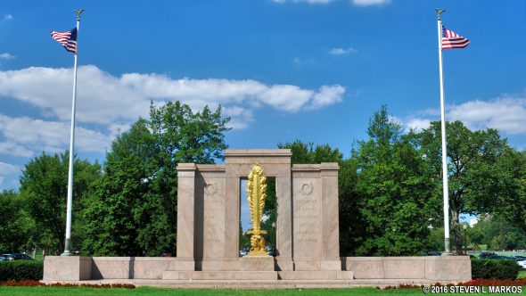 Second Division Memorial, part of the President's Park in Washington, D.C.