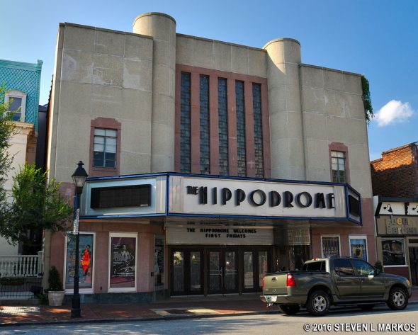 Hippodrome Theater in the Jackson Ward District of Richmond, Virginia