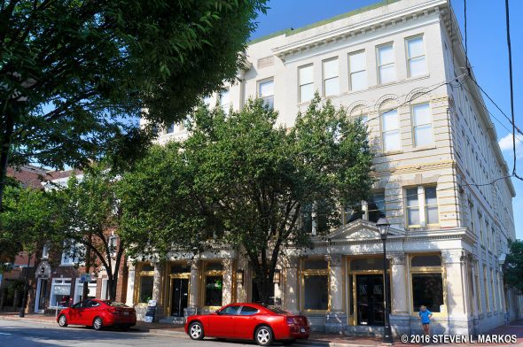 Mechanics Savings Bank Building in the Jackson Ward District of Richmond, Virginia