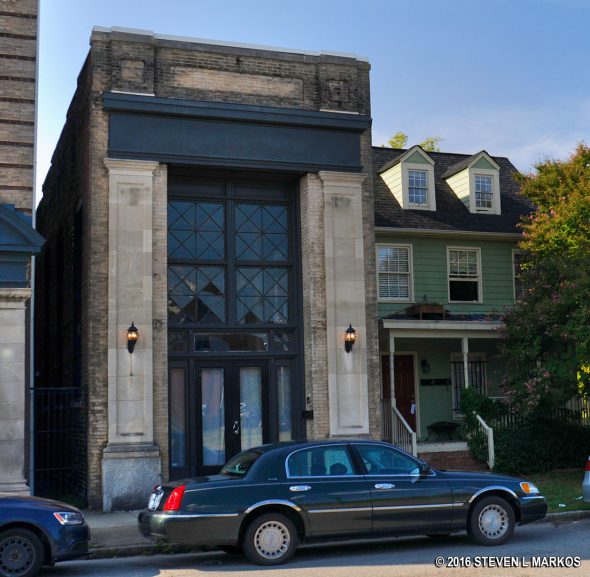 Second Street Savings Bank Building in the Jackson Ward District of Richmond, Virginia