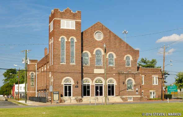 Sixth Mount Zion Baptist Church in the Jackson Ward District of Richmond, Virginia