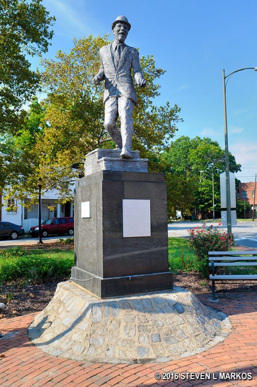 Bill Bojangles Robinson Statue in the Jackson Ward District of Richmond, Virginia