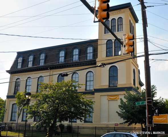 1910 location of the Richmond Colored Normal School in the Jackson Ward District of Richmond, Virginia