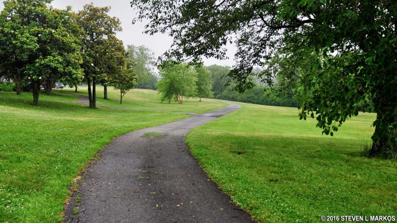 Anacostia River Trail at River Terrace Park, part of Anacostia Park