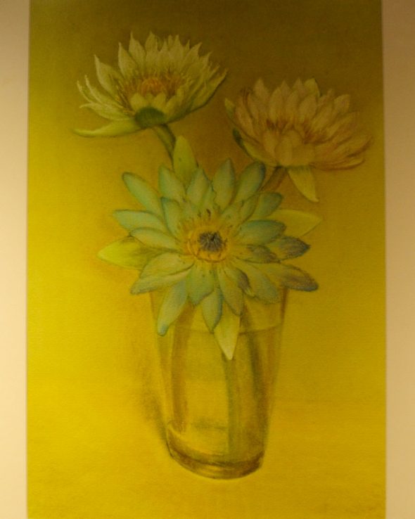 Pastel drawing by Helen Fowler