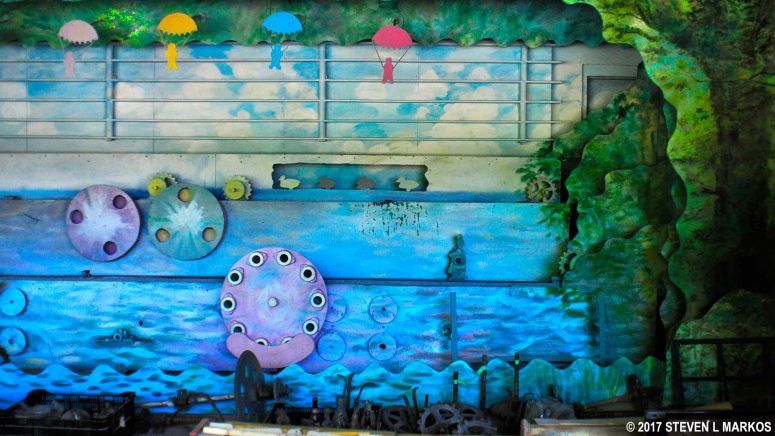 Original shooting gallery targets used at Glen Echo Park in Maryland