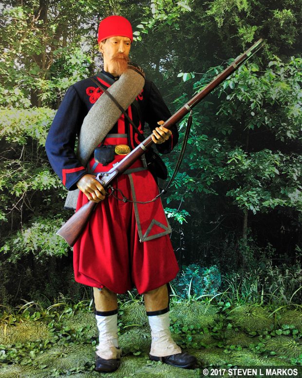 New York Zouave uniform from the Civil War