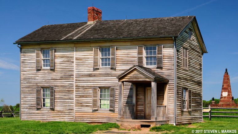 Post-Civil War Henry House at Manassas National Battlefield Park