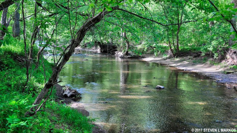 Bull Run in the Sudley Church area of Manassas National Battlefield Park