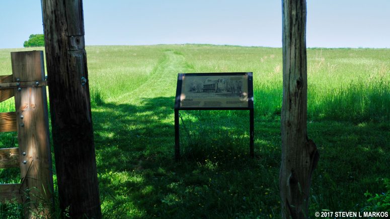 Path to the Portici Plantation site on the Second Manassas Battlefield Tour, Manassas National Battlefield Park