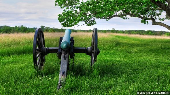 Battery Heights, a stop on the Second Manassas Battlefield Tour at Manassas National Battlefield Park