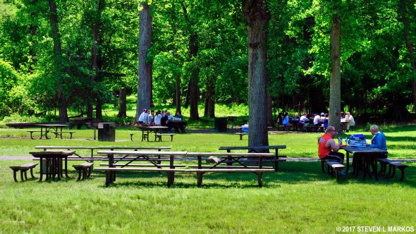 Picnicking at Great Falls Park