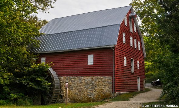 McMahon’s Mill at Mile 88.1 on the Chesapeake and Ohio Canal towpath