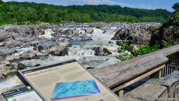 Great Falls overlook on the Chesapeake and Ohio Canal National Historical Park side of the Potomac River