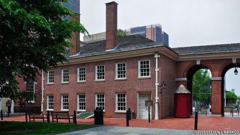 West wing of Independence hall
