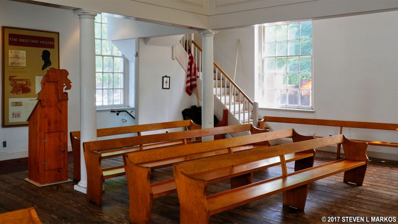 Interior of the Free Quaker Meeting House