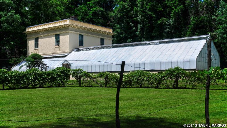 Gardener’s Cottage and greenhouse at Thomas Edison National Historical Park