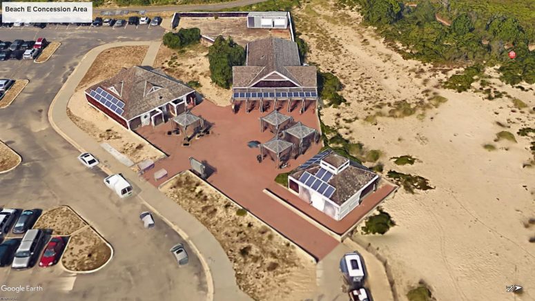 Beach E concessions area