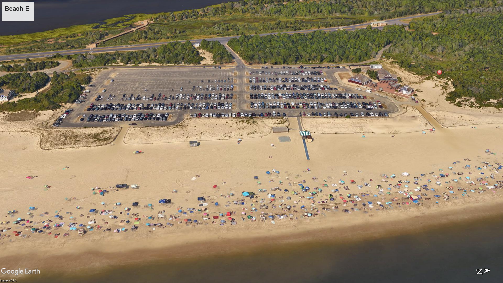 Gateway National Recreation Area BEACH E AT SANDY HOOK