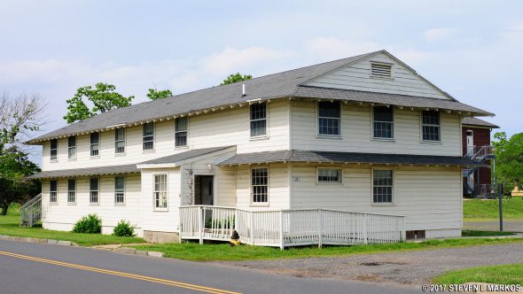 Former Mobilization Building at Fort Hancock (no longer standing)