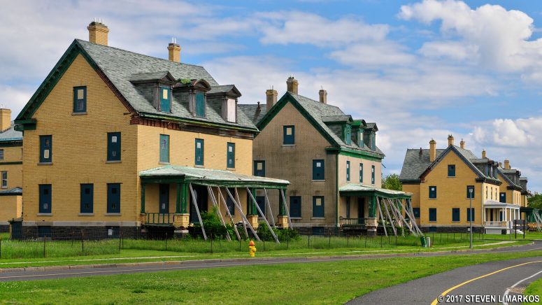 Officers’ Row at Fort Hancock in 2015, Gateway National Recreation Area