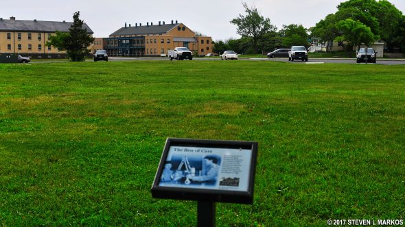 Site of the former Fort Hancock hospital, Gateway National Recreation Area