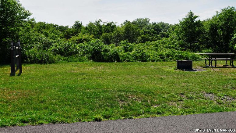 Wiley Post B Site W39 at Camp Gateway Brooklyn, Gateway National Recreation Area