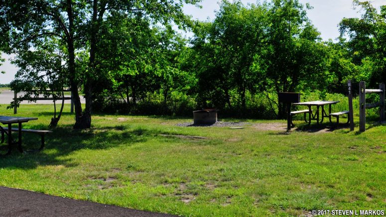 Wiley Post B Site W41 at Camp Gateway Brooklyn, Gateway National Recreation Area