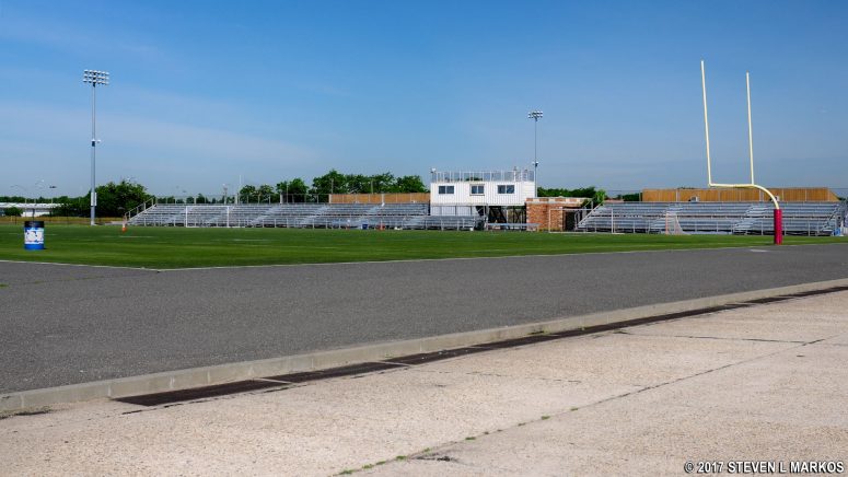 Aviator Sports football field at Floyd Bennett Field, Gateway National Recreation Area