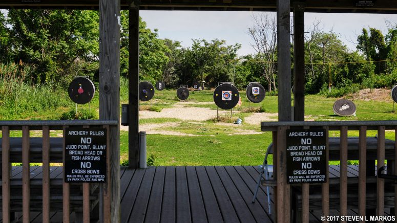 Archery range at Floyd Bennett Field, Gateway National Recreation Area