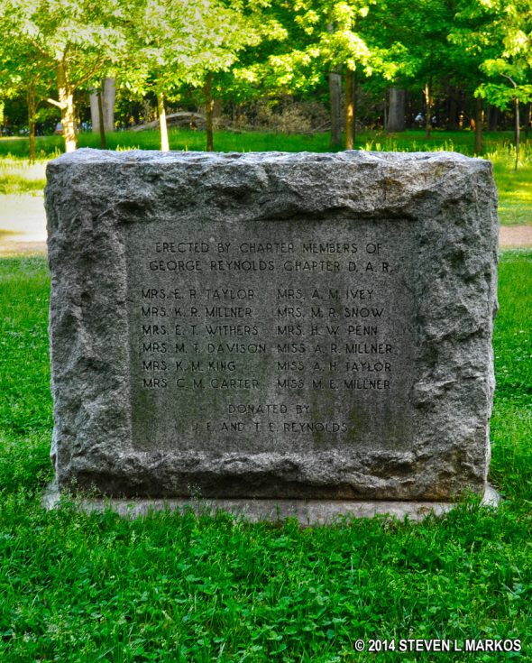 Captain George Reynolds Monument at Guilford Courthouse National Military Park