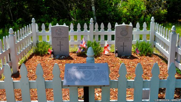 British Cemetery near the Hatteras Island Visitor Center