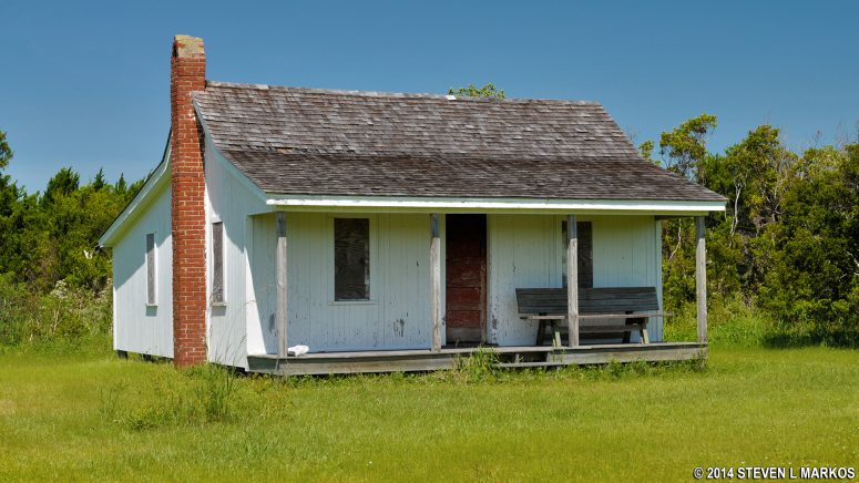 Guthrie-Ogilvie House in the Cape Lookout Village Historic District