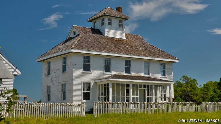 1917 U. S. Coast Guard Station in the Cape Lookout Village Historic District