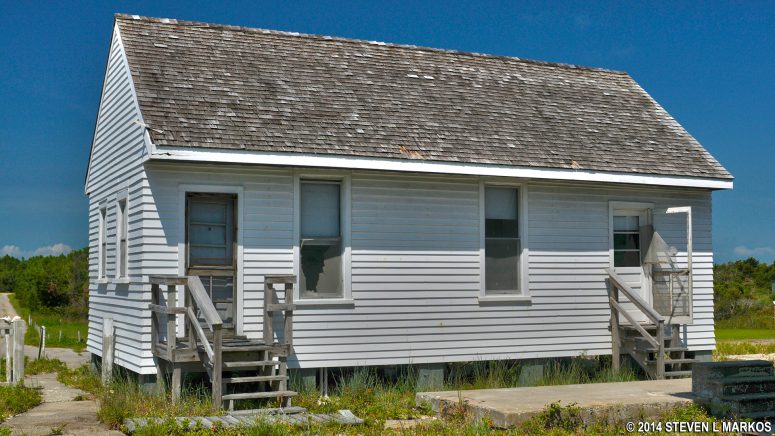 Kitchen for the 1917 U. S. Coast Guard Station in the Cape Lookout Village Historic District