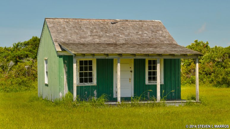 Lewis-Davis House in the Cape Lookout Village Historic District